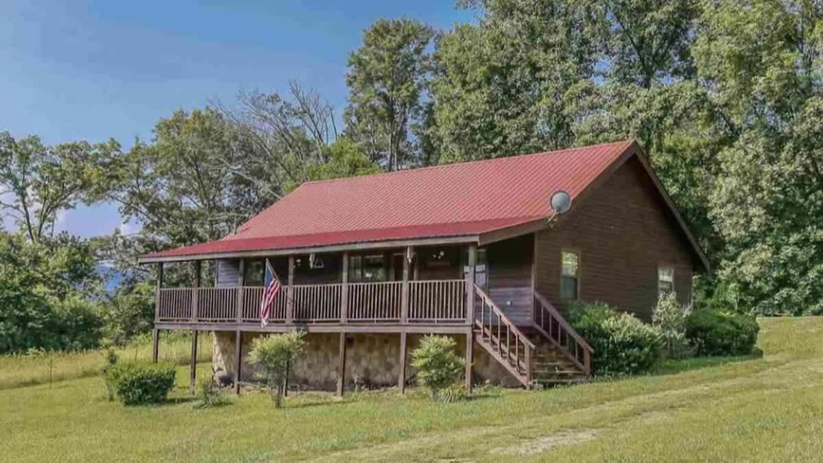 Beautiful View! Log Cabin,Fireplace,Hot Tub,Arcade,Pool,Fishing Sevierville Exterior photo
